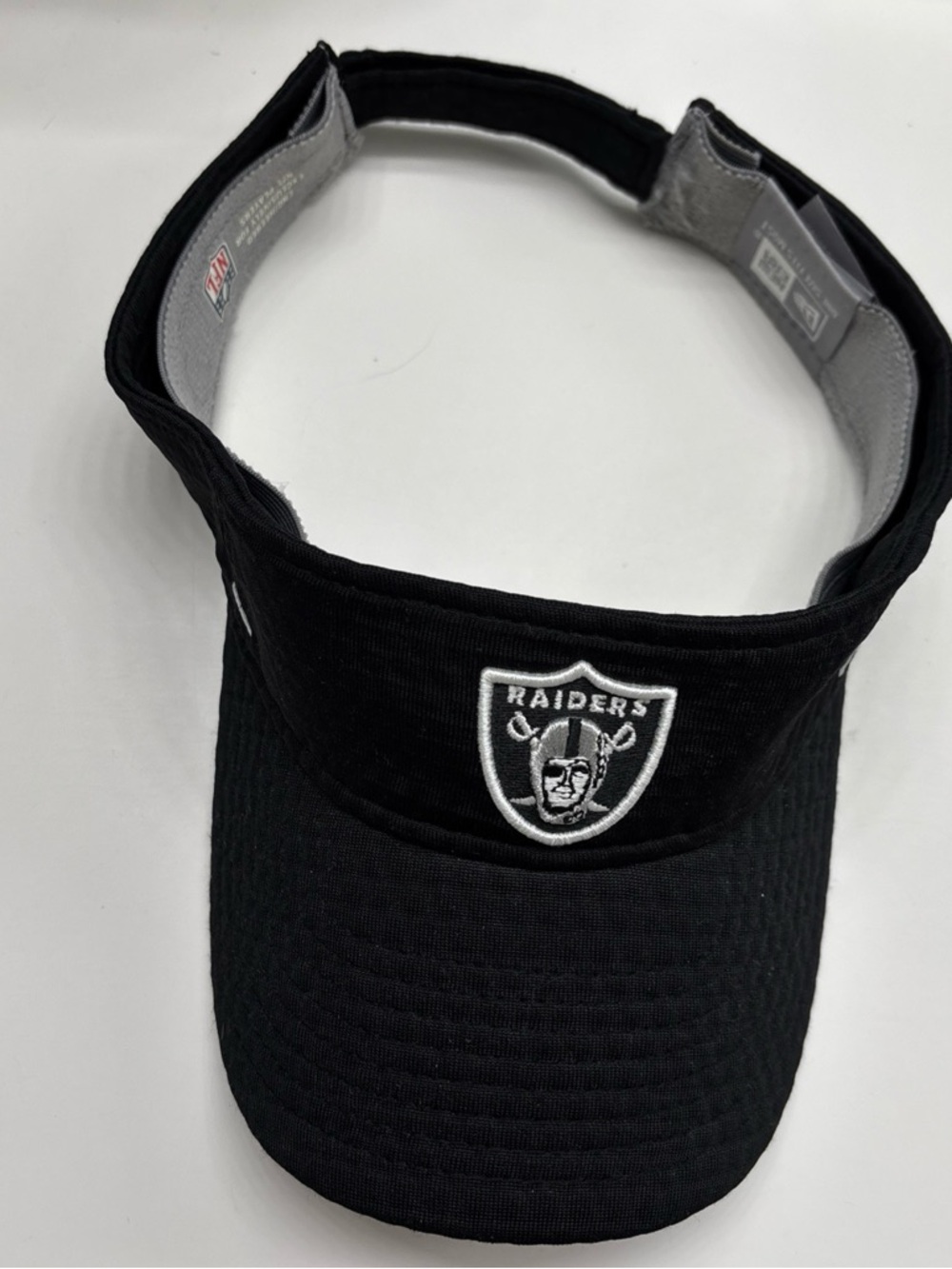 Raiders NFL New Era Visor Adjustable